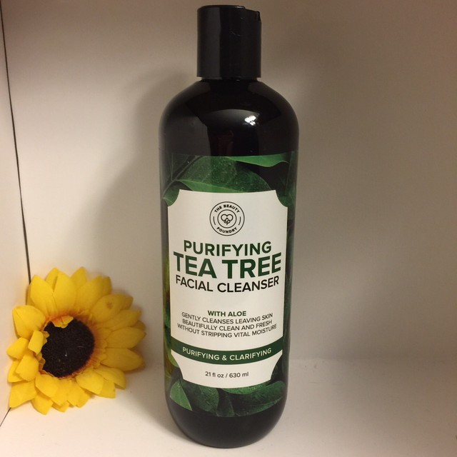 purifying tea tree facial cleanser