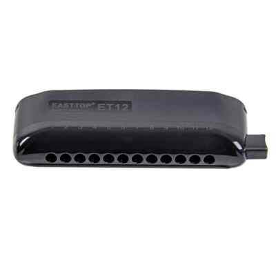 EASTTOP Chromatic Harmonica in C for Adults and Professional 12 Hole Mouth Organ