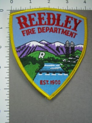 713 California REEDLEY FIRE DEPARTMENT Patch - Fresno County | eBay