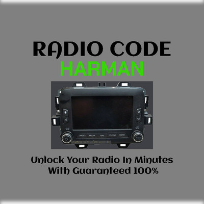 ANTI-THEFT HARMAN RADIO CODE SERIES VP4 BE2812 EU A STEREO PINCODE SERVICE