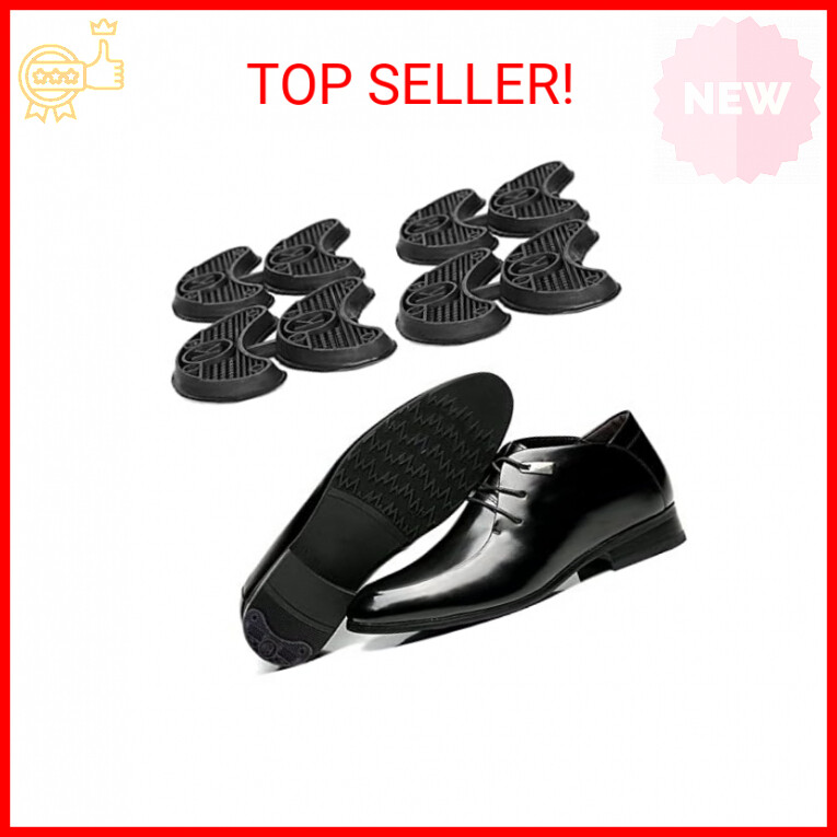 Shoe Heel Protectors Heel Plates 24 Pairs Rubber Shoes Heel Taps