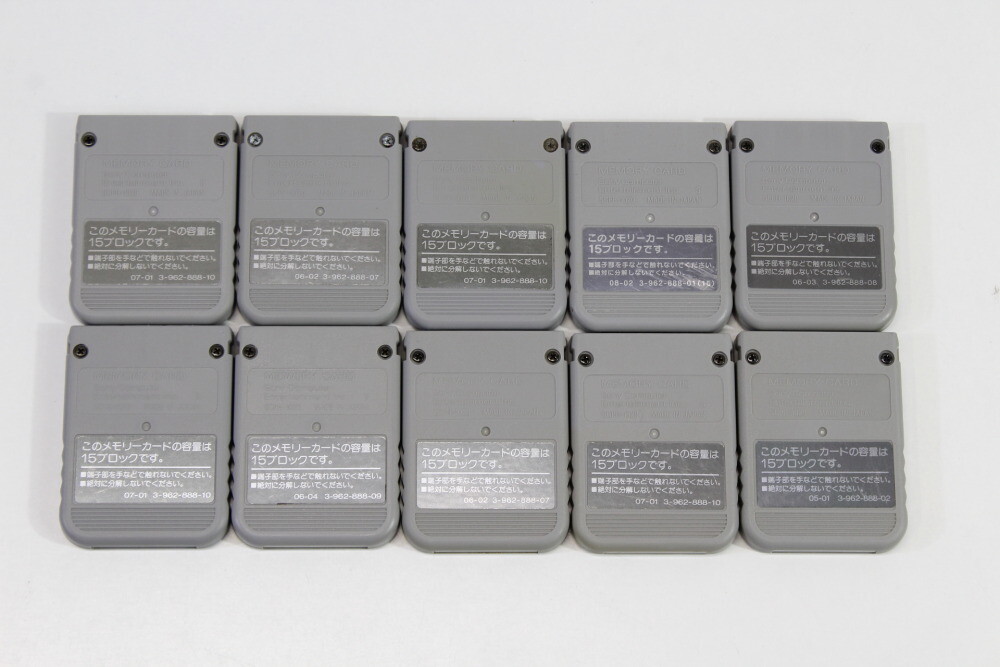 Official SONY OEM PlayStation 1 PS1 Memory Card 15 Block