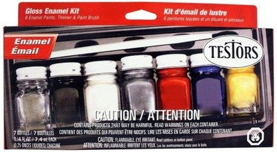 Enamel Paint Set, 9115X, Gloss