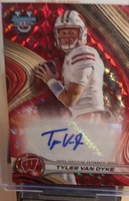 2024 Bowman's Best  - Best of 2024 Autographs Tyler Van Dyke Red Refractor /10