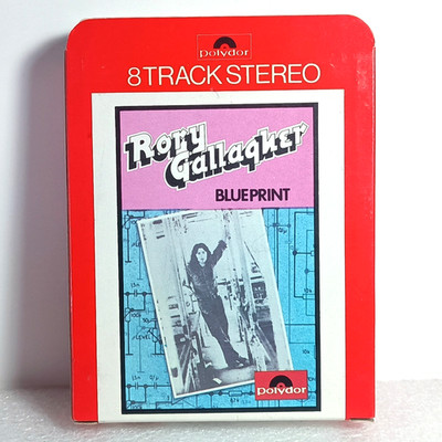 Rory Gallagher Blueprint 8 track tape & sleeve 1973 Polydor UK