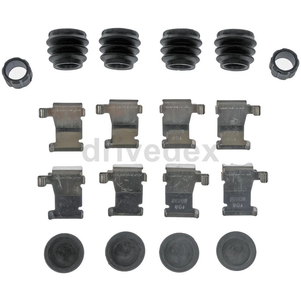 Par Dorman - Kit de ferragens de freio a disco First Stop compatível com 2011 GMC Sierra 2500 HD - Imagem 2 de 3