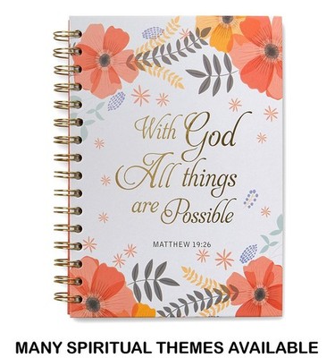 Small Hardcover Journal Notebook Notepad: Tri-Coastal Design Lined Spiral No...
