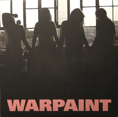 DOUBLE LP & MP3 Warpaint Heads Up PINK - BLACK VINYL NEAR MINT Rough Trade