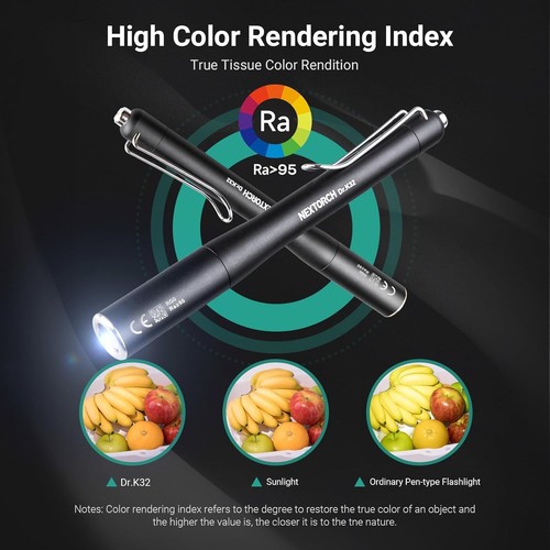 Compact Waterproof Pen Light with Adjustable Brightness - Ideal for Medical Use - Picture 9 of 11