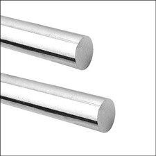 Tynulox 2Pcs 5/8" x 8" 304 Stainless Steel Rods Metal Shaft