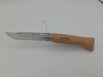 Opinel No 08 INOX Stainless Steel Blade Wood Handle France Made Folding Knife