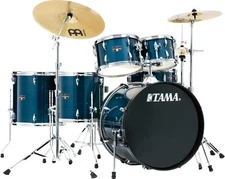Tama Imperialstar Complete Drum Set - 6-piece - Hairline Blue