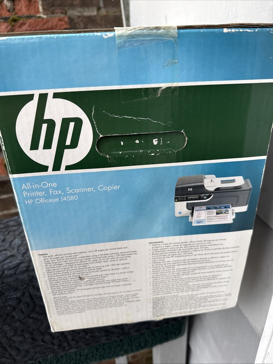 HP OfficeJet j4580 All-In-One Inkjet Printer for sale online | eBay