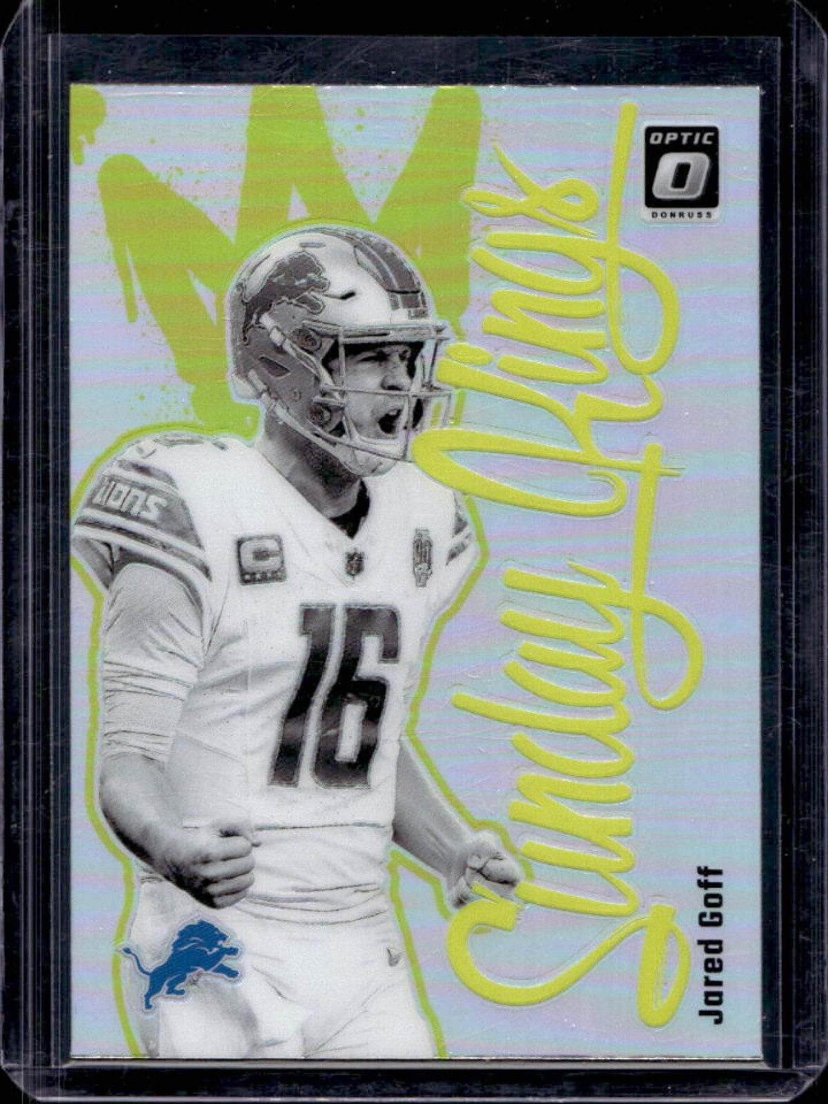 2024 Donruss Optic Jared Goff Sunday Kings #23 Lions