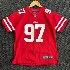San Francisco SF 49ers Jersey Youth M Nike Black Red Bosa 97 FAST SHIPPING