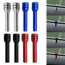 4PCS Aluminum Car Door Lock Knob Pins For Car Truck Auto Interior Accessories