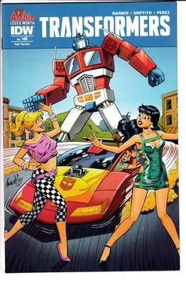 TRANSFORMERS #48 ARCHIE VARIANT, VF, IDW Publishing (2015)