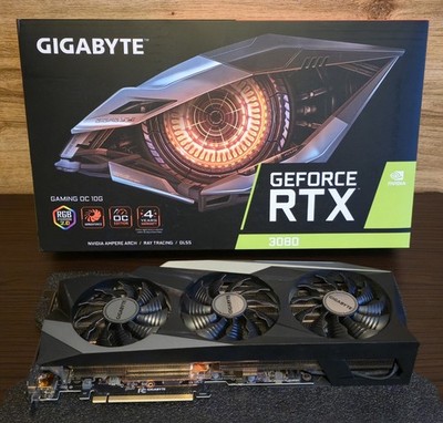 Gigabyte GeForce RTX 3080 Gaming OC 10GB GDDR6X, 3x DisplayPort, 2x HDMI