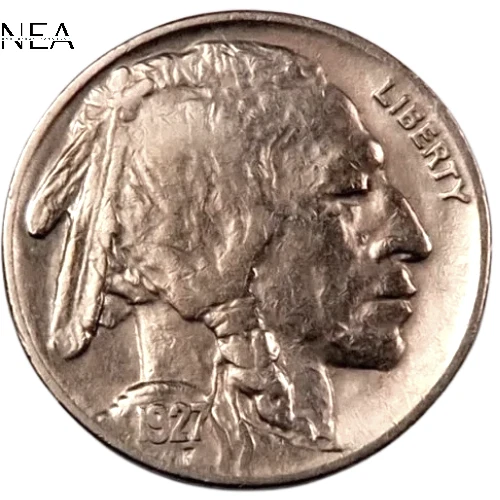 1927 Buffalo Nickel ~ Borderline Uncirculated (AU++)