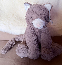 Jellycat Fuddlewuddle Brown Cat with Tags