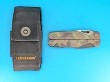 Leatherman Charge+ Plus Multi-Tool! FOREST CAMO! WITH SHEATH! RARE!