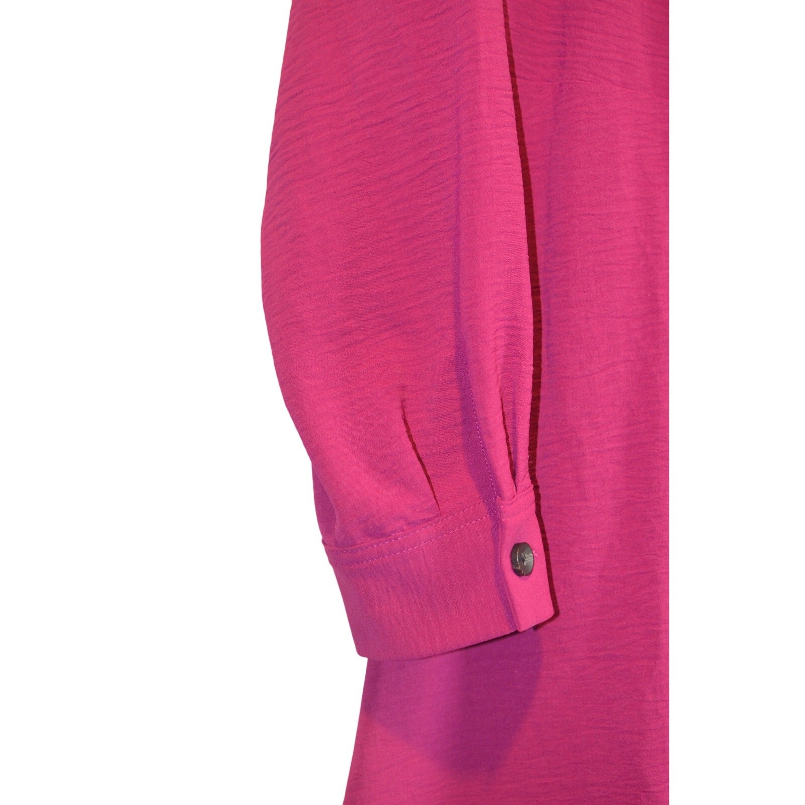 Calvin Klein Women's Magenta Pink Long Sleeve Fit & Flare Dress thumbnail 8