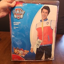 Paw Patrol Adult Ryder Vest Costume - Small/Medium by Spirit Halloween