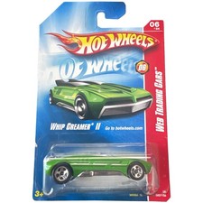 Hot Wheels 2008 Web Trading Cars Whip Creamer II Green Toy # M6984