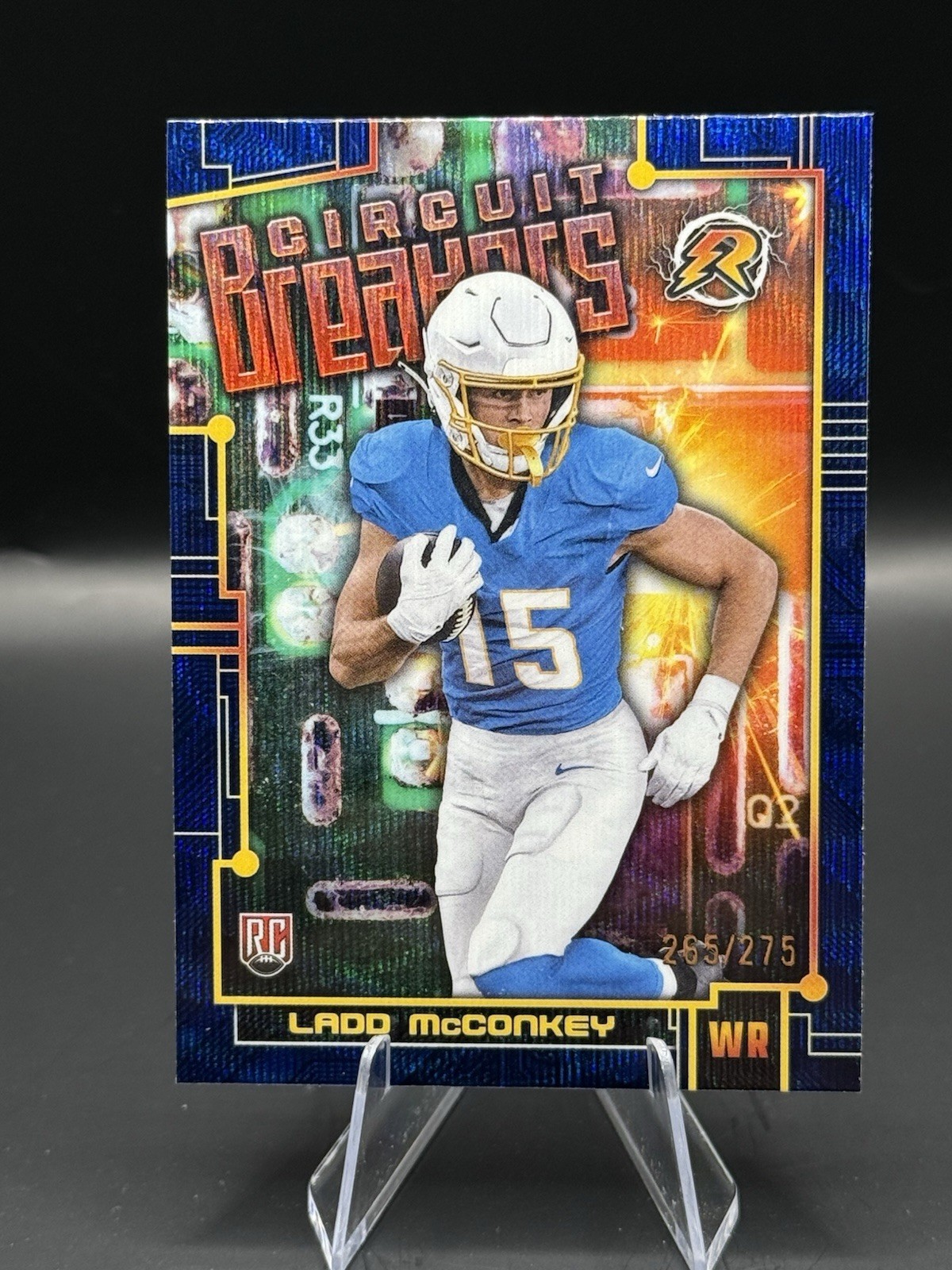 2024 Topps Resurgence - Circuit Breakers Ladd McConkey Navy Surge 234/275 (RC)