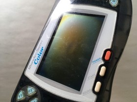 LG5438 With Defects - Wonder Swan Color Crystal Black Bandai Console Japan