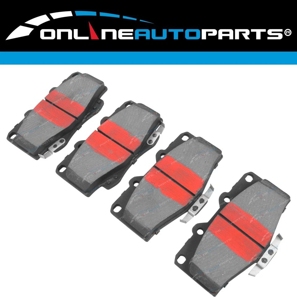 2 Front Disc Rotors + Brake Pads for Hilux 8/1988-7/1997 4x4 LN106 RN105 YN106 - Image 4 of 4