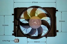 Radiator Fan Electric Motor Centre Fits Infiniti Mercedes-Benz AUTO AIR 05-1222