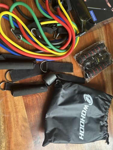 Widerstandsbänder Fitnessbänder 12tlg Gymnastikband Resistance Expander Set Yoga - Bild 2 von 2