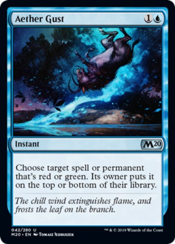 Aether Gust Core Set 2020 Moderately Played, English