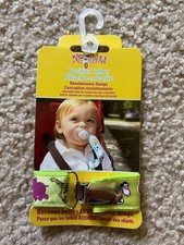 Petite Creations No Throw Pacifier Tether Green Animals