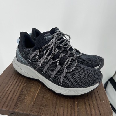 Merrell Bravada Edge Trail Black Grey Blue Hiking Sneakers J135582 Womens 9.5