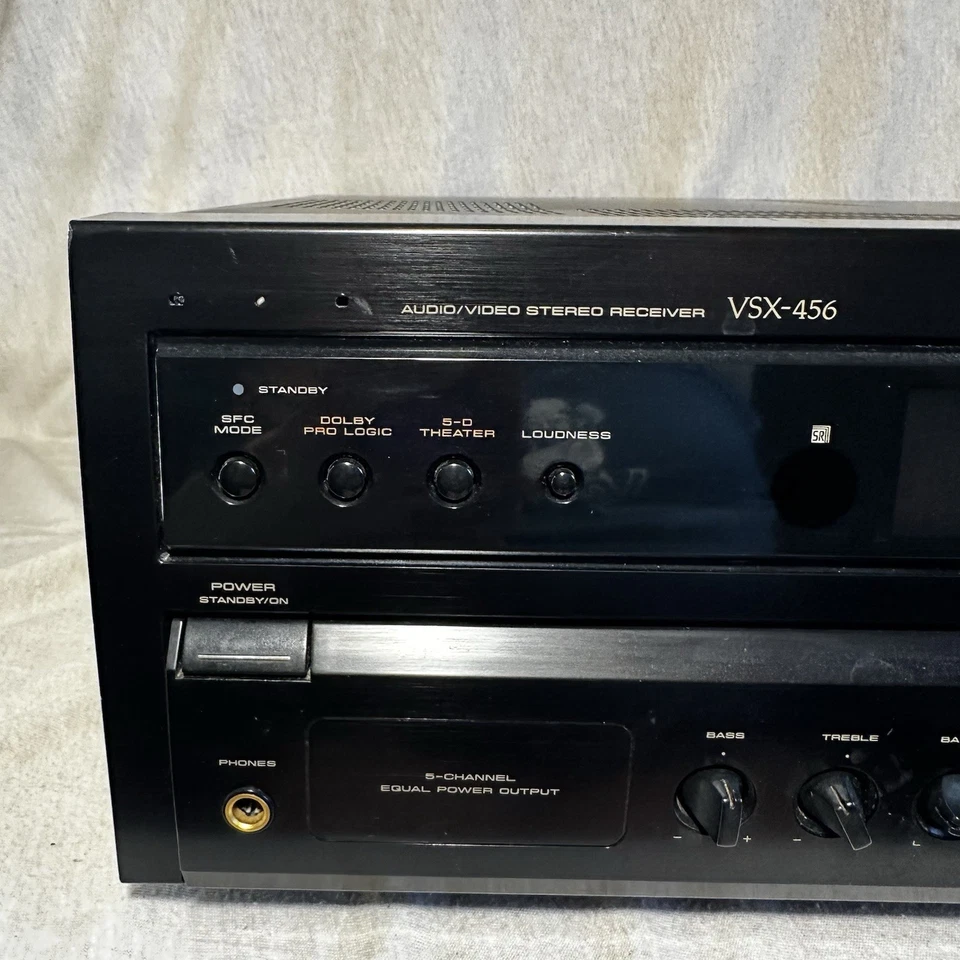 Pioneer VSX-456 5.1 Ch AV Home Theater Surround Sound Amplifier Receiver  - Image 4 of 4