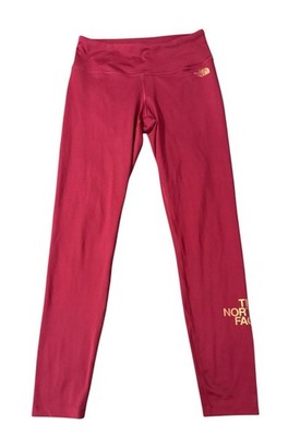 The North Face Burgundy Women s Active Leggings Size Medium 