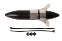 Zeck Catfish Propeller U-Float Solid Black 20G