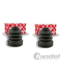 2X Febi Achsmanschette Satz Getriebeseitig Vorne Passend FüR Ford Focus