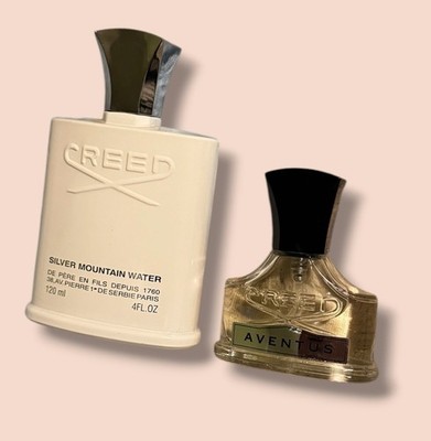 Creed Aventus & Silver Mountain Water Set   Both 95% Full (read Description)