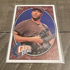2008 Upper Deck UD Football Guitar Heroes Tom Morello Card #252 NRMT/MT
