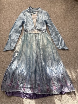 Frozen II Eiskönigin Schneekönigin Elsa Disney Kostüm 9-10 Jahre, 134-140 cm