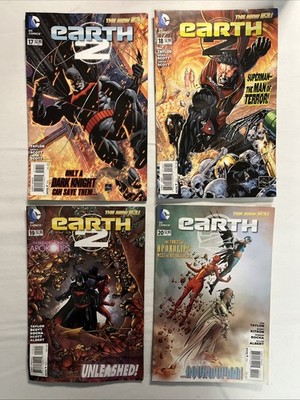 Earth 2 (New 52) Comic Lot #17, 18, 19, 20 - Tom Taylor - Evil Superman - DC