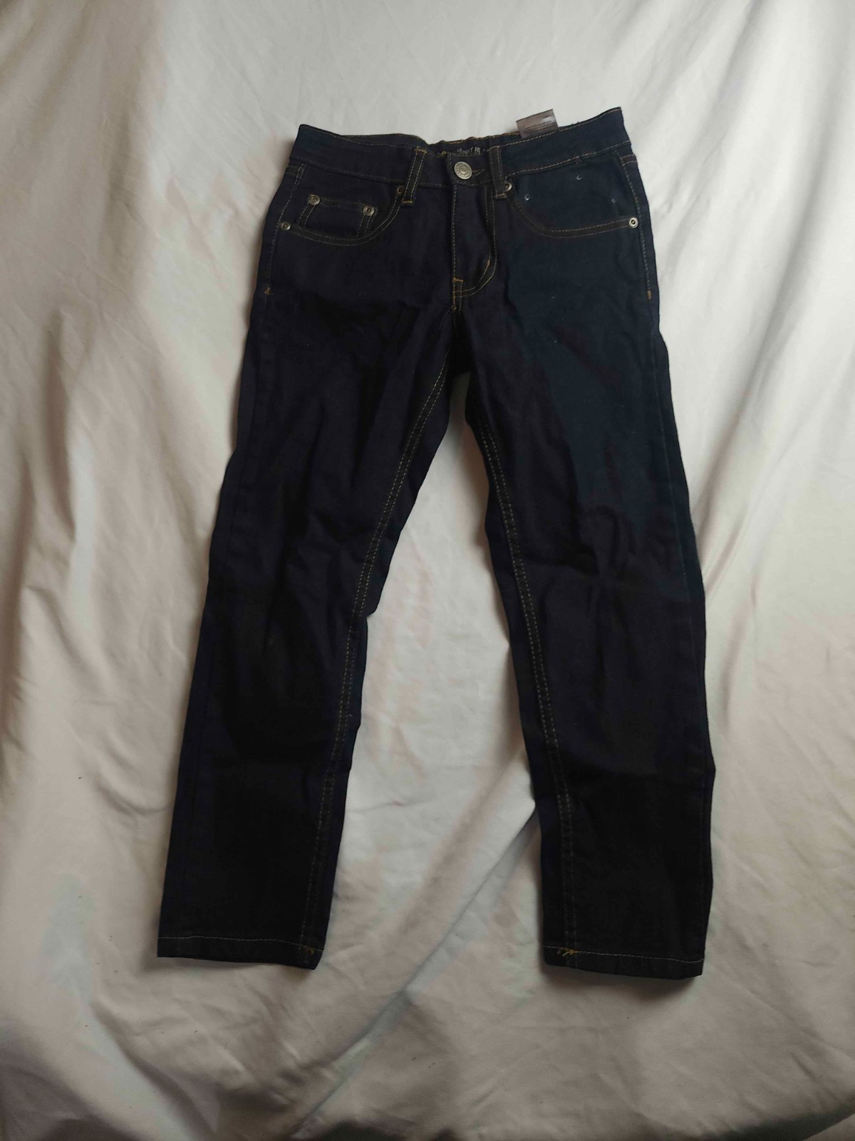 Lee Skinny Fit Straight Leg Jeans Womens Size 8 Blue Dark Wash Denim Pockets