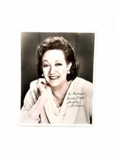 ORIGINAL, SIGNED & Inscribed B/W Dorothy Lamour Promo Photo ORIGINAL, SIGNED & Inscribed B/W Dorothy Lamour Promo Photo