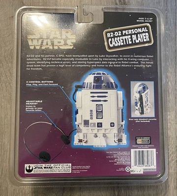 Star Wars R2 D2 Personal Cassette Player by Tiger 1997 for sale