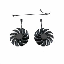 For Gigabyte rx560 rx570 1050 1060 1070ti Graphics Card Cooling Fan two fan