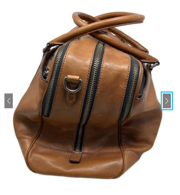 COACH Metropolitan Slim Brief Leather Bag - Vintage Brown RRP $500 image 4