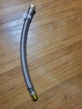 Water Heater Connector,Braided Stainless Steel,3/4 FIPx3/4 MIPx18 In. - 7213-18-